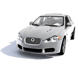 Jaguar XFR 3D Object | FREE Artlantis Objects Download
